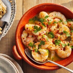 Lemon Garlic Prawn